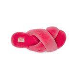 UGG Fuzzette Cross Over Sliders
