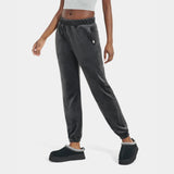 UGG Glennon Jogger Velvet Fleece Jogger in Ink Black