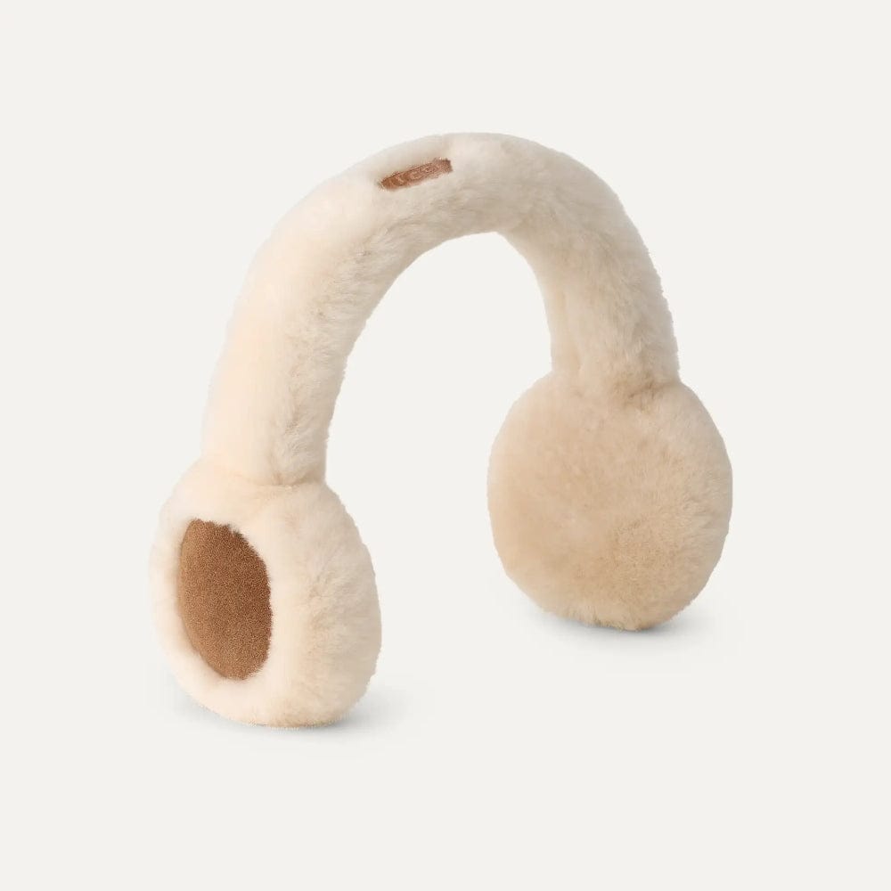 UGG Sheepskin Wireless Earmuff In Chestnut