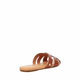 UGG Teague Leather Slide in Tan