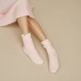 UGG Teddi Cozy Crew Sock In Pale Orchid