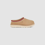 UGG Women's Tasman Slipper in the Sand/Dark Cherry