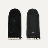 UGG Women's UGGfluff Scalloped Mitten In Black
