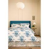 V&A 'Larkspur Meadow' Cotton Double Duvet Cover Set