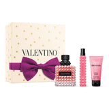 Valentino Born in Roma Donna Eau de Parfum 100ml & 10ml, Body Lotion Fragrance Gift Set