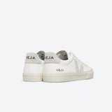 VEJA Campo ChromeFree Leather Trainers In White Natural