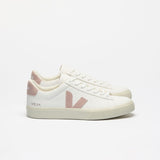 VEJA Campo Chromefree Leather In White Babe Sneaker