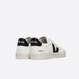 VEJA Campo Chromefree Leather In White Black