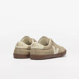 VEJA Panenka In Suede Taupe Pierre Bark