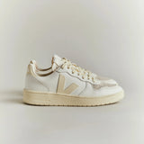 VEJA V-10 Prime Leather In Calcaire