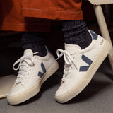 VEJA Women Campo Chromefree Leather In White/California
