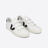 VEJA Recife Logo Chromefree Leather In Extra White/Black