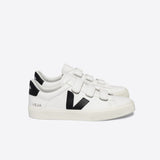 VEJA Recife Logo Chromefree Leather In Extra White/Black