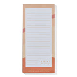Vent For Change Recycled Paper List Pad Orange