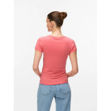 Vero Moda AWARE AWINES T-Shirt In Tea Rose