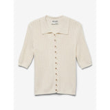 Vero Moda AWARE AWPANAMA Knit Cardigan In Ivory