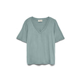 Vero Moda AWARE AWRITA T-Shirt In Gray Mist