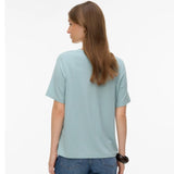 Vero Moda AWARE AWRITA T-Shirt In Gray Mist