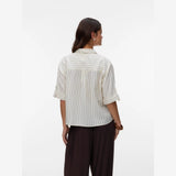 Vero Moda AWARE AWRYDER Shirt In Snow White
