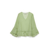 Vero Moda AWARE AWVALORA Midi Top In Reseda