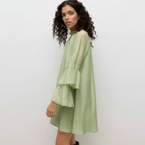 Vero Moda AWARE AWVALORA Short Dress In Green
