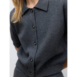 Vero Moda Awukno Knit Cardigan In Grey