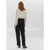 Vero Moda Becky Wide Pull On High Waist Pants In Back