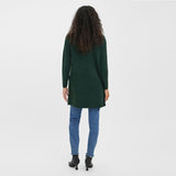 Vero Moda Full Needle New Coatigan In Pine Grove