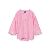 Vero Moda MVIRA 3/4 SHIRT WVN In Bonbon