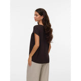 Vero Moda Vmava T-shirt In Chocolate