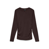 Vero Moda VMAVA T-Shirt In Chocolate Torte
