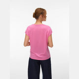 Vero Moda VMAVA T-shirt In Pink Cosmos