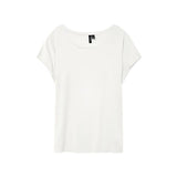 Vero Moda VMAVA T-Shirt In Snow White