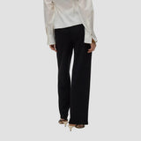 Vero Moda VMBELLIS Straight Pant Boo In Black (30" Length)