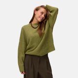 Vero Moda VMBOOM Knitted pullover In Sphagnum