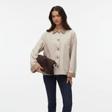 Vero Moda VMCHELSEAPOPPY In Oatmean