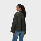 Vero Moda VMCHELSEAPOPPY Jacket In Forest Night