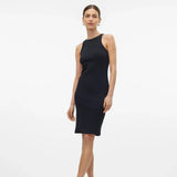 Vero Moda VMCHLOE Short Fitted Dress In Black