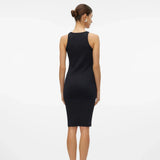 Vero Moda VMCHLOE Short Fitted Dress In Black