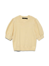 Vero Moda Vmdoffy Knitted Pullover In Golden Haze