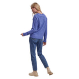 Vero Moda VMDOFFY Knitted Pullover In Surf The Web