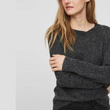 Vero Moda VMDOFFY Pullover In Black