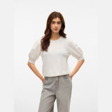 Vero Moda VMDOFFY Pullover In white