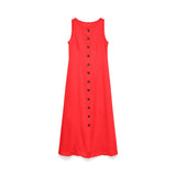 Vero Moda VMEMMY Maxi Dress In Poppy Red