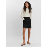 Vero Moda Vmfortuneallison High Waist Short Skirt In Black