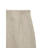 Vero Moda Vmfortuneallison High Waist Short Skirt In Silver Mink