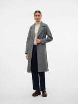 Vero Moda Vmfortuneaya Coat In Grey