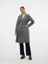 Vero Moda Vmfortuneaya Coat In Grey