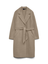 Vero Moda Vmfortuneaya Coat In Silver Mink