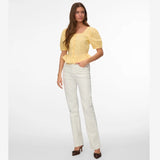 Vero Moda VMFRIBA Top In Golden Haze